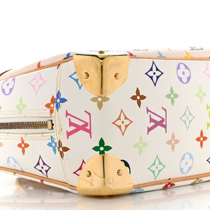 Louis Vuitton Monogram Multicolor Trouville White 8 of 9