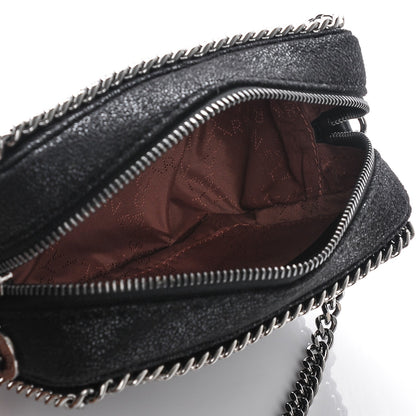 Stella McCartney Shaggy Deer Falabella Crossbody Camera Bag Black 6 of 8