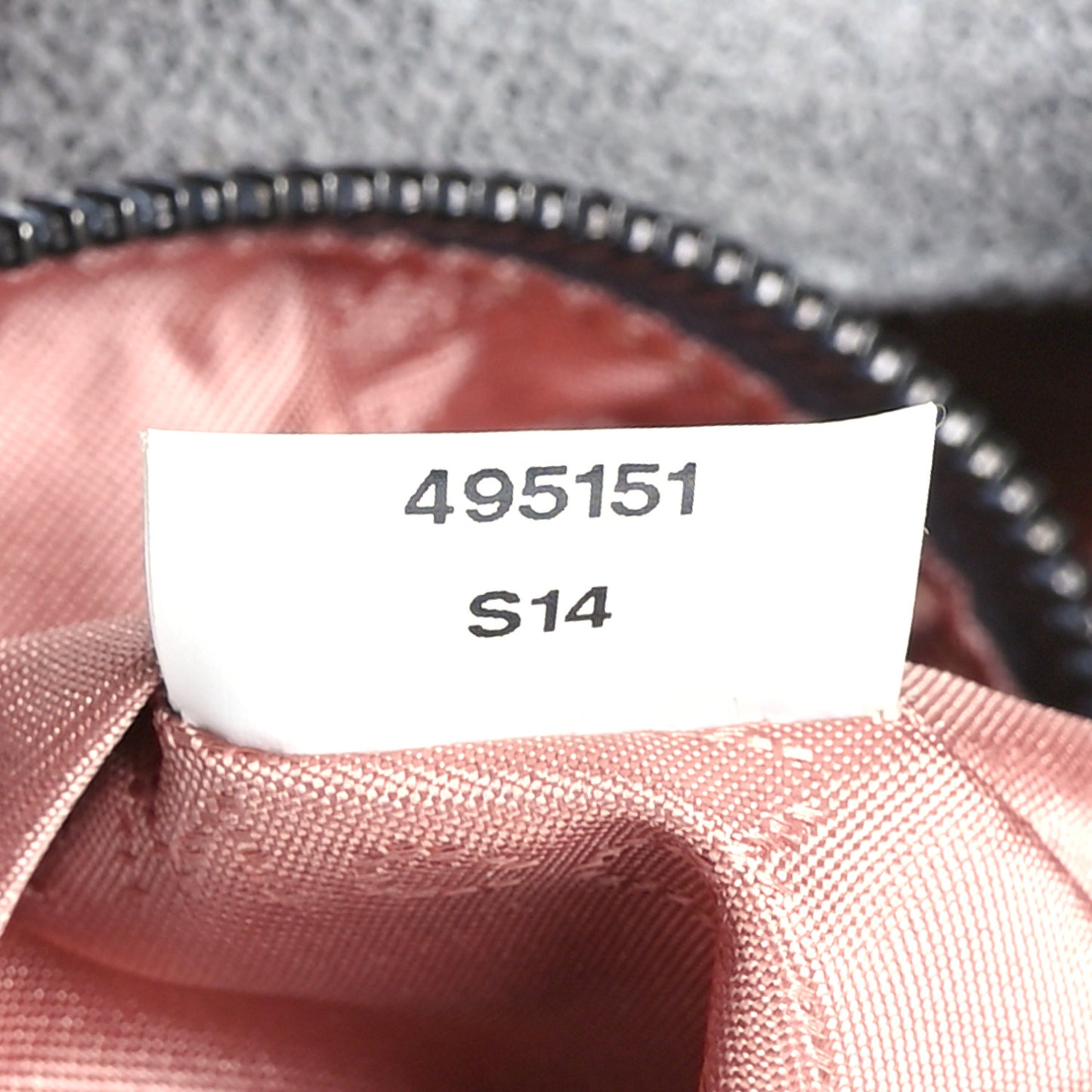 Shaggy Deer Falabella Fold Over Tote Light Grey