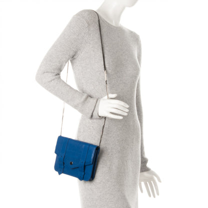 Proenza Schouler Lambskin Large PS1 Chain Wallet Royal Blue 2 of 7