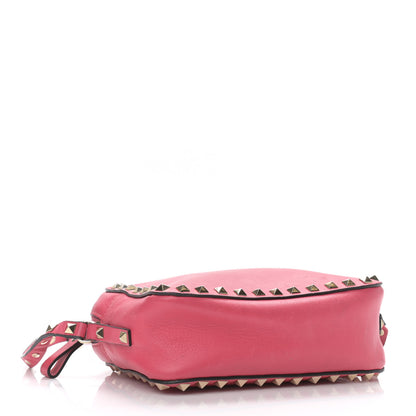 Valentino Garavani Calfskin Rockstud Camera Crossbody Bag Deep Rose 4 of 12