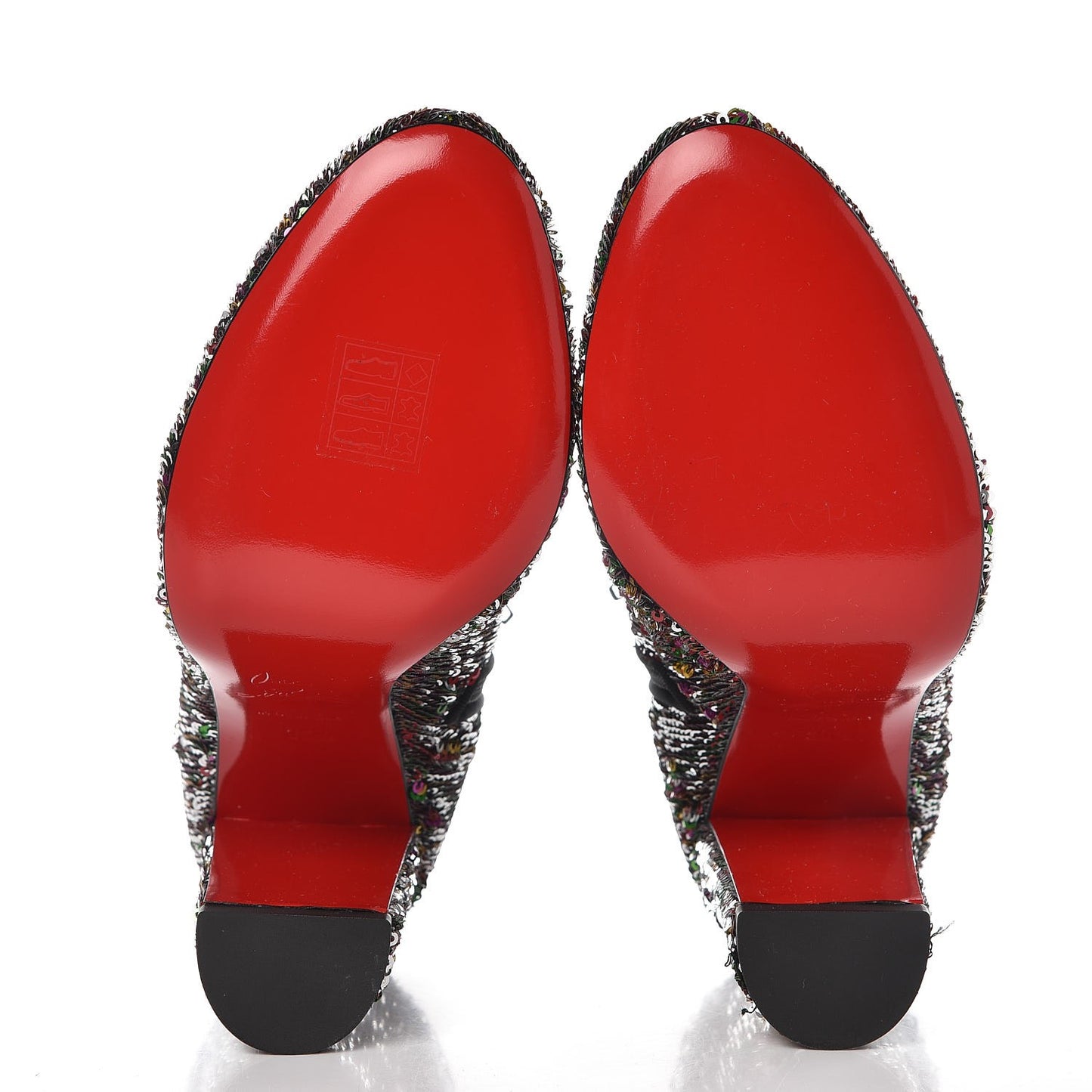 Paillettes Moulamax Booties 36.5 Multicolor