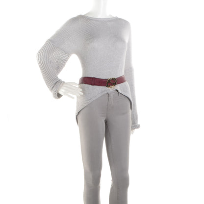 Gucci Guccissima Signature Interlocking G 40mm Belt 90 36 Scarlatto 2 of 5