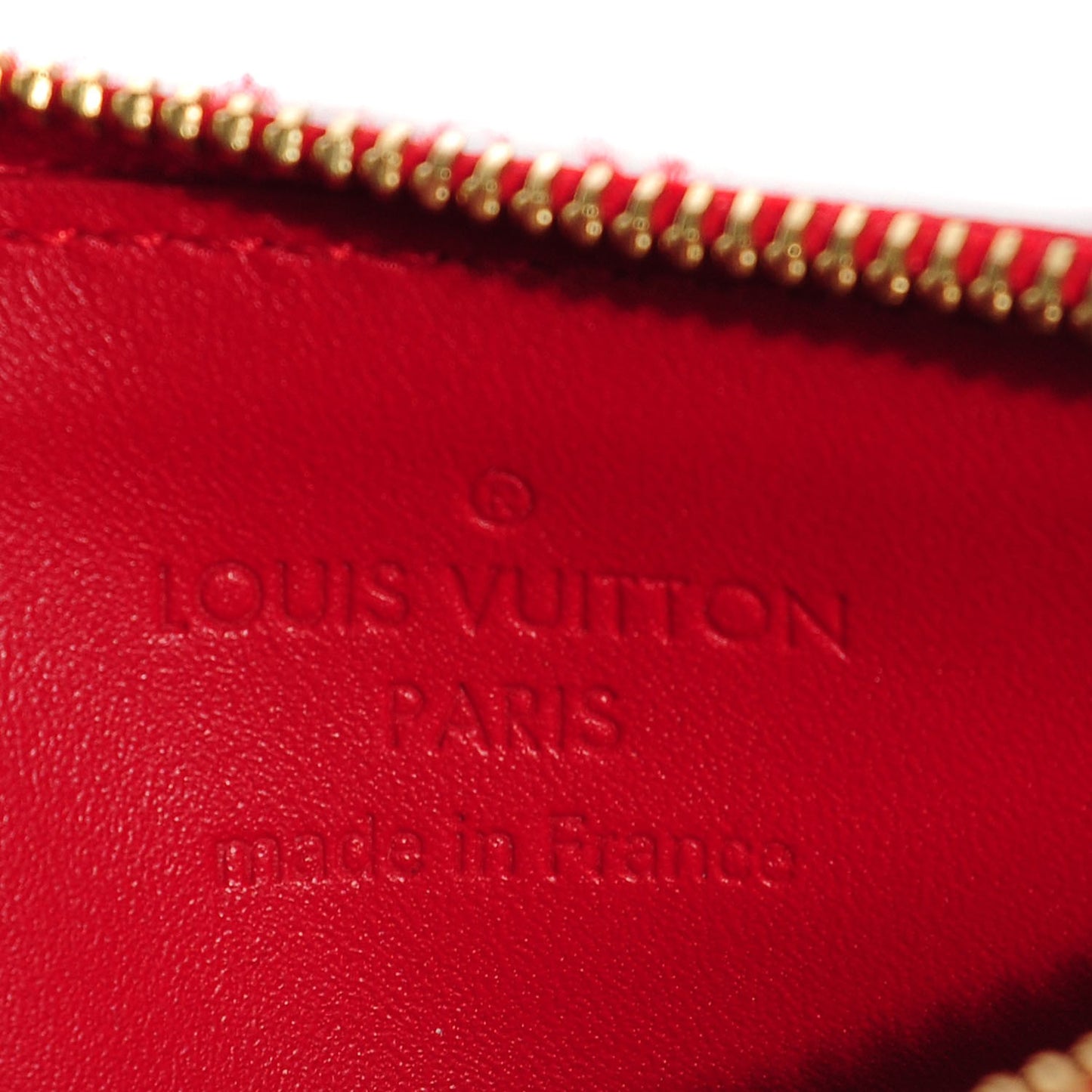 Vernis Key Pouch Cherry