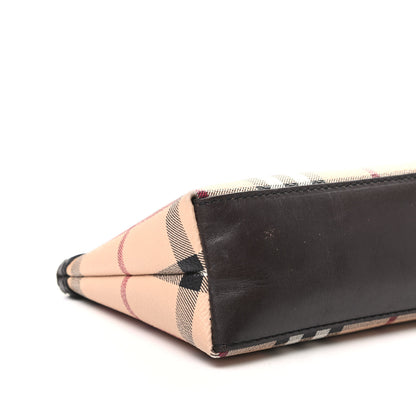 Burberry Haymarket Check Pouch Chocolate 7 of 8