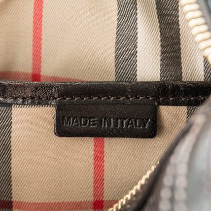 Burberry Grainy Calfskin Medium Alchester Bowling Bag Dark Chocolate 7 of 8
