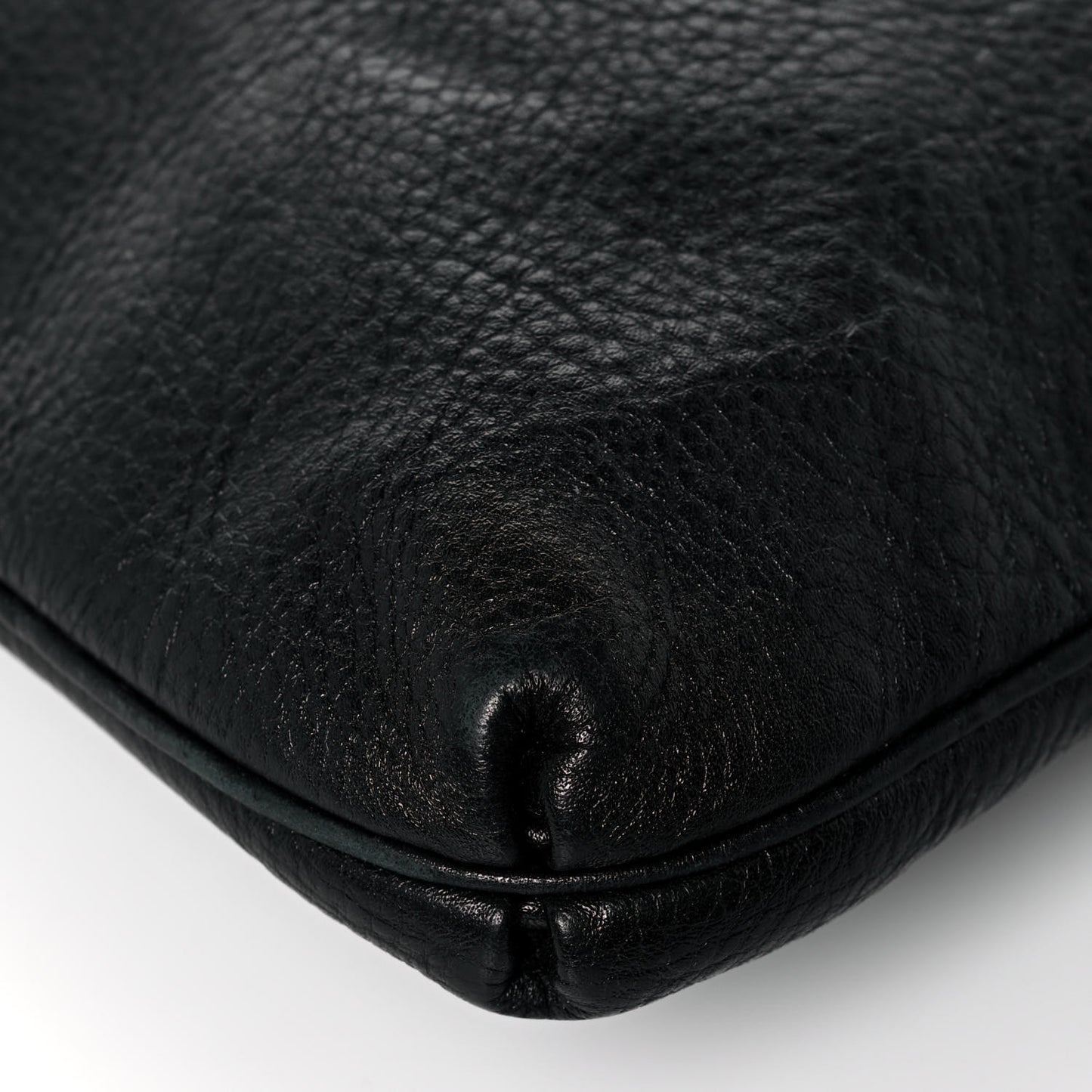 Calfskin Hobo Black