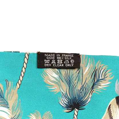 Hermes Silk Brazil Maxi Twilly 4 of 4