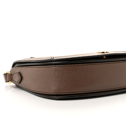 Gucci GG Supreme Monogram Web Small Ophidia Flap Messenger Bag Brown 10 of 11