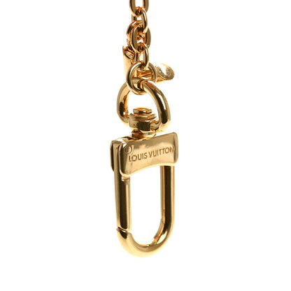 Louis Vuitton Brass Monogram Blooming Flowers Bag Charm Key Holder Rose Ballerine 3 of 3