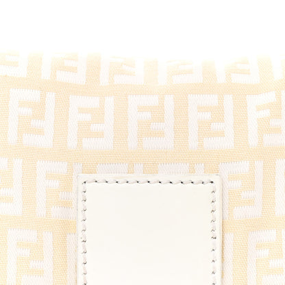Fendi Zucchino Cuoio Mini Mama Baguette Beige White 7 of 11