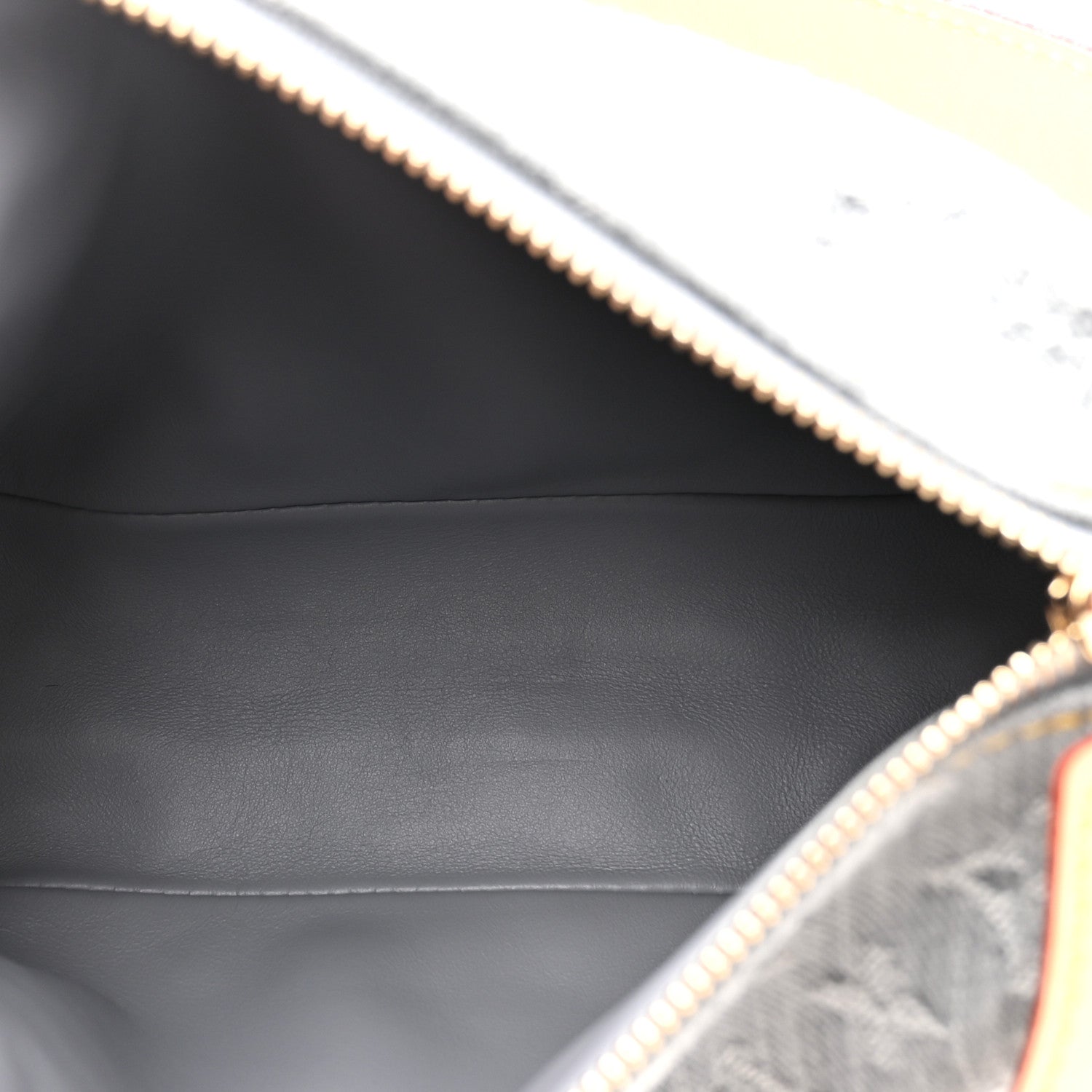 Louis Vuitton Denim Monogram Side Trunk MM Washed Gray 5 of 9