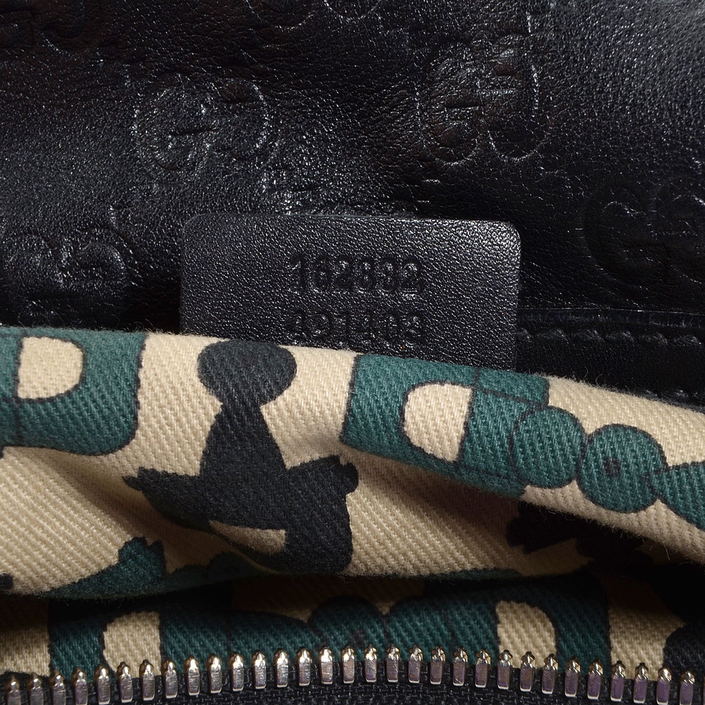 Guccissima Princy Hobo Black