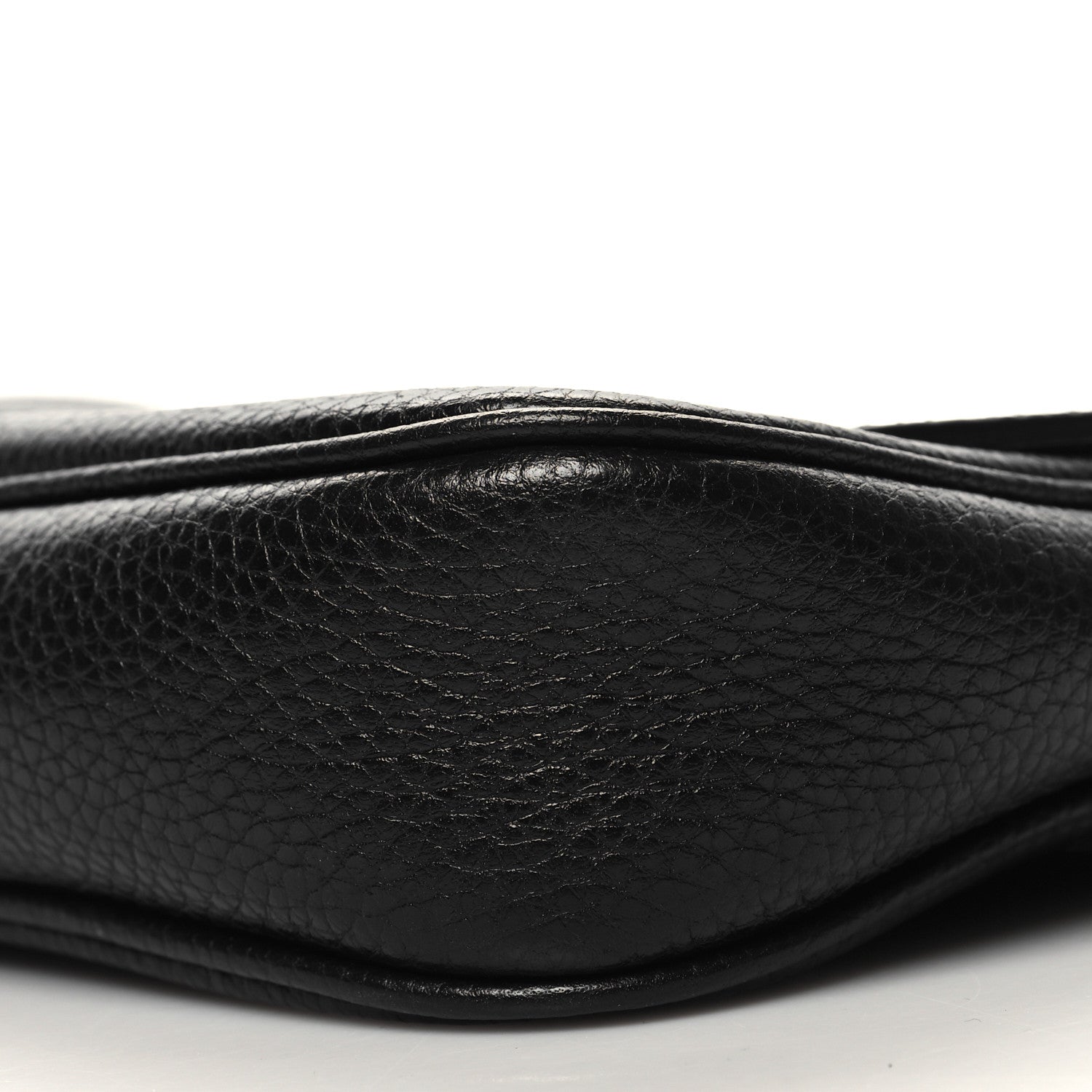 Gucci Pebbled Calfskin Medium Soho Flap Crossbody Black 10 of 10