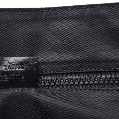 Gucci GG Plus Monogram Medium Flap Messenger Bag Black 8 of 10