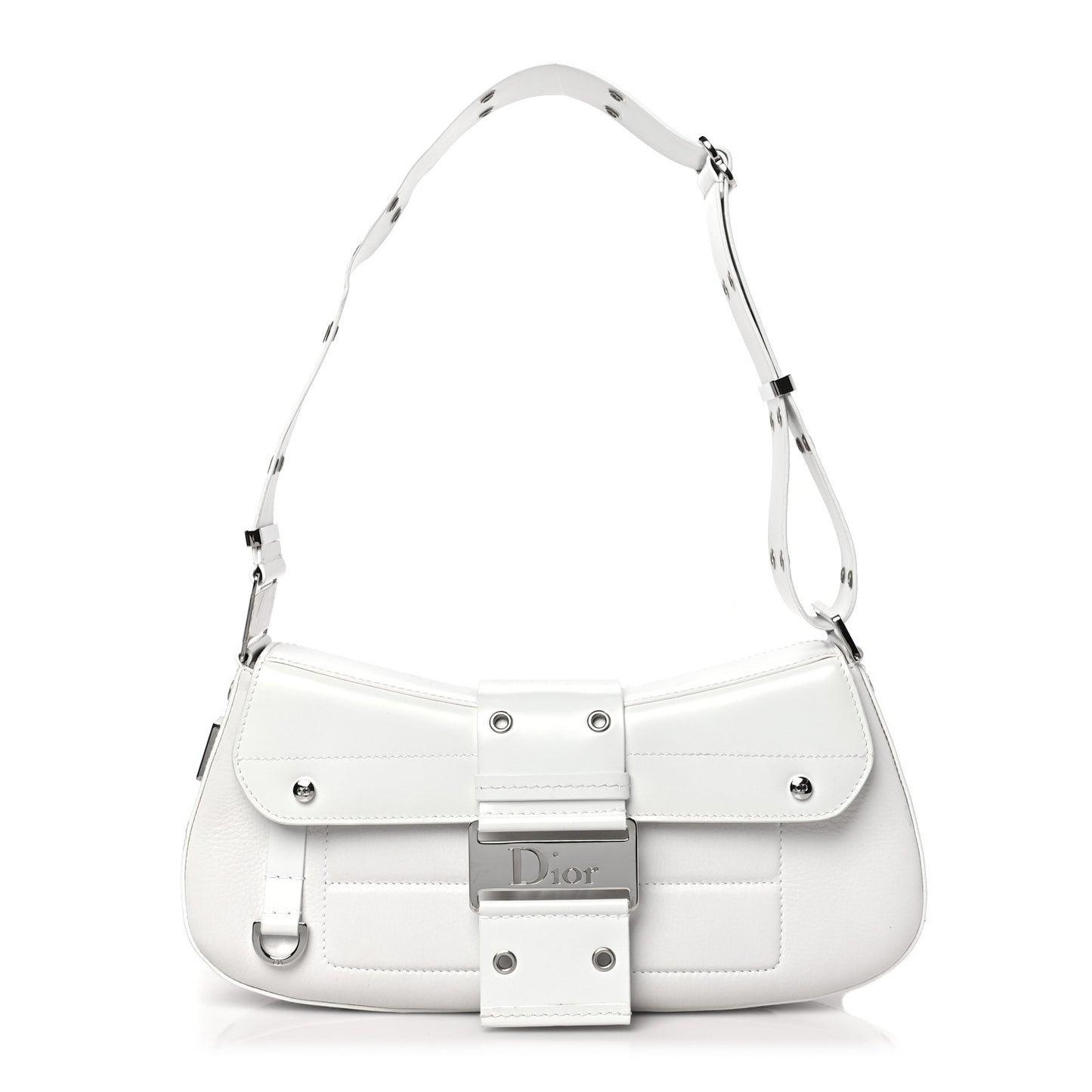 Calfskin Street Chic Bag White