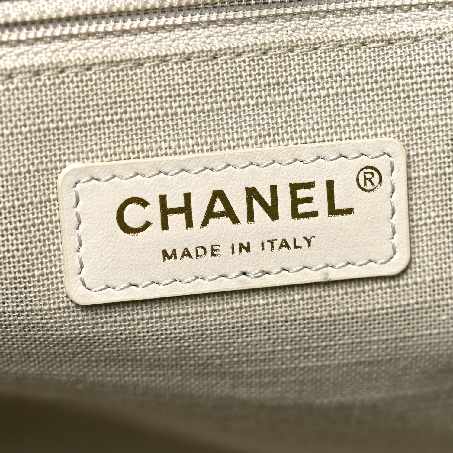 Chanel Mixed Fibers Small Deauville Tote Green 7 of 11