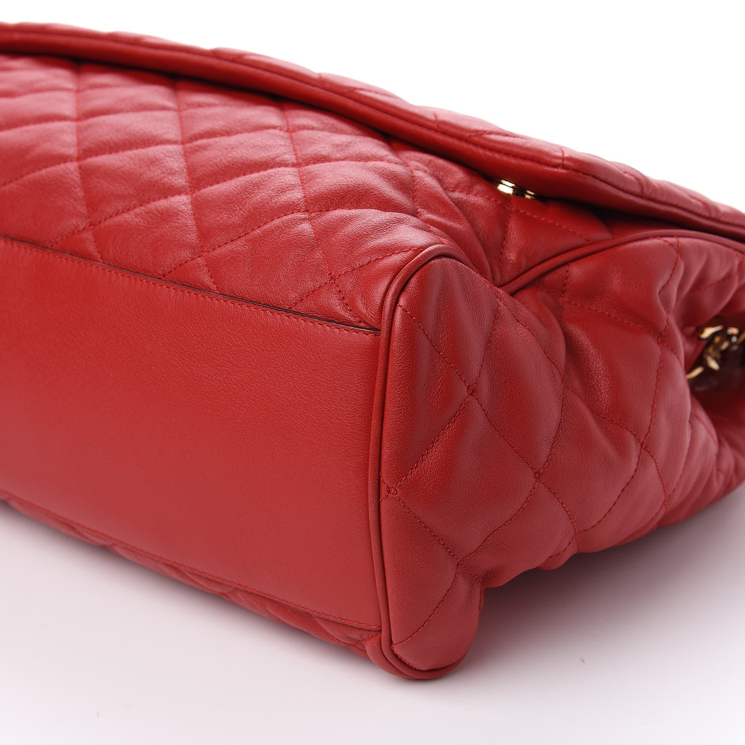 Dolce & Gabbana Lambskin Quilted Miss Kate Shoulder Bag Red 7 of 11