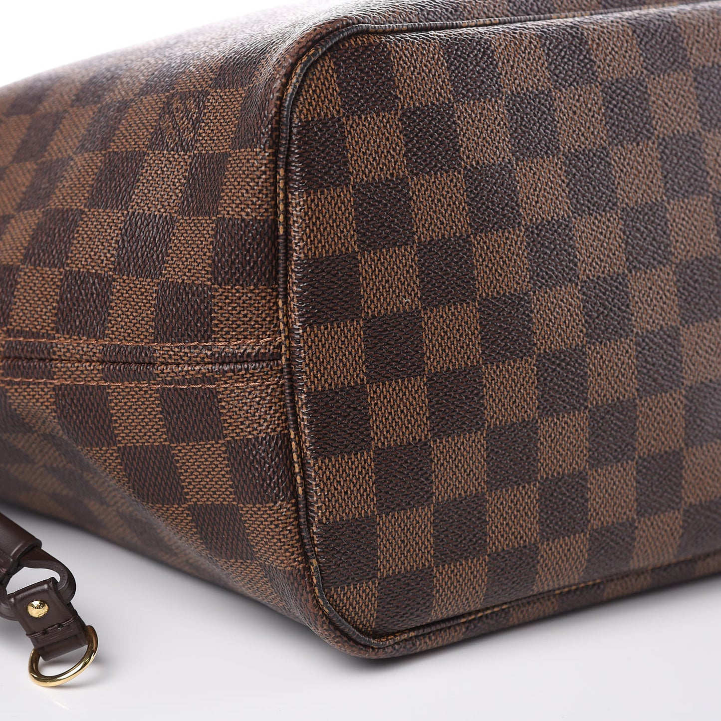 Damier Ebene Neo Neverfull MM Rose Ballerine
