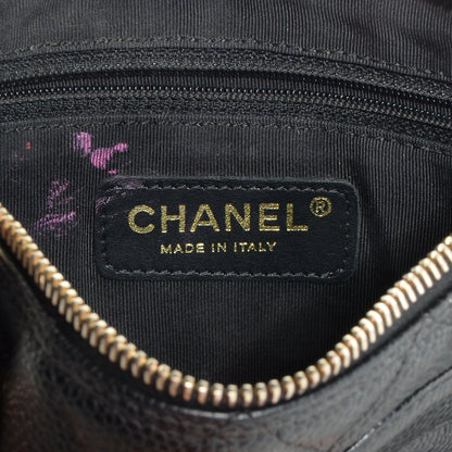 Chanel Caviar Quilted Pochette Black 7 of 8
