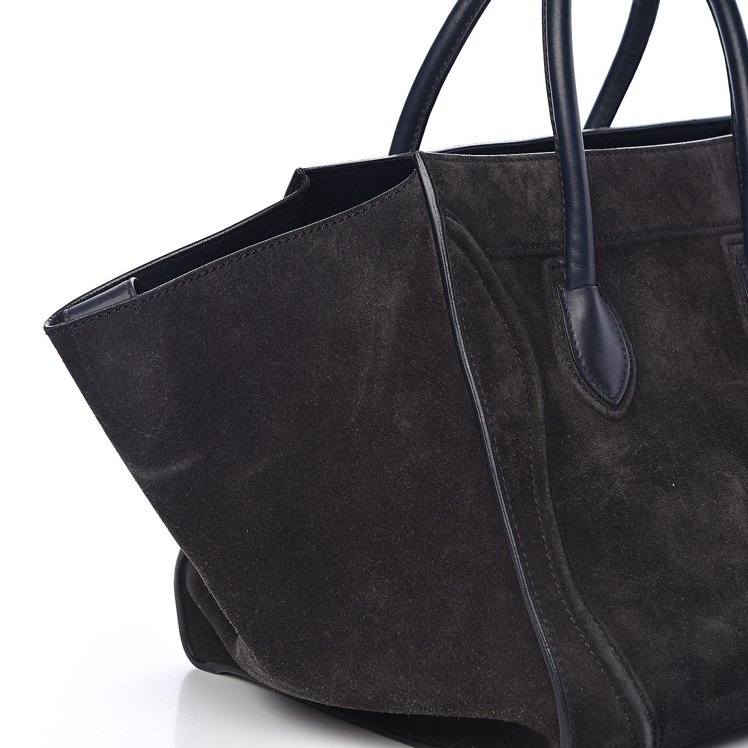 Celine Suede Medium Phantom Luggage Anthracite 16 of 22