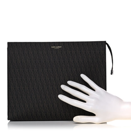 Saint Laurent Toile Classic Monogram Toiletry Bag 2 of 11