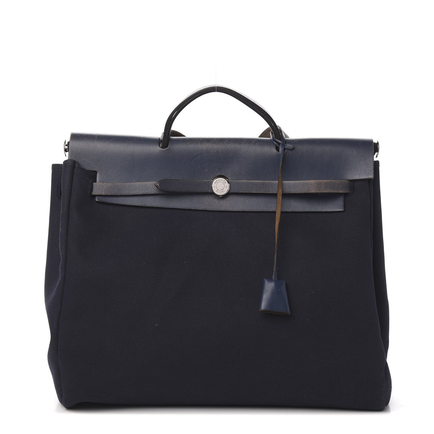 Toile Vache Calfskin Herbag 39 MM Bleu Indigo