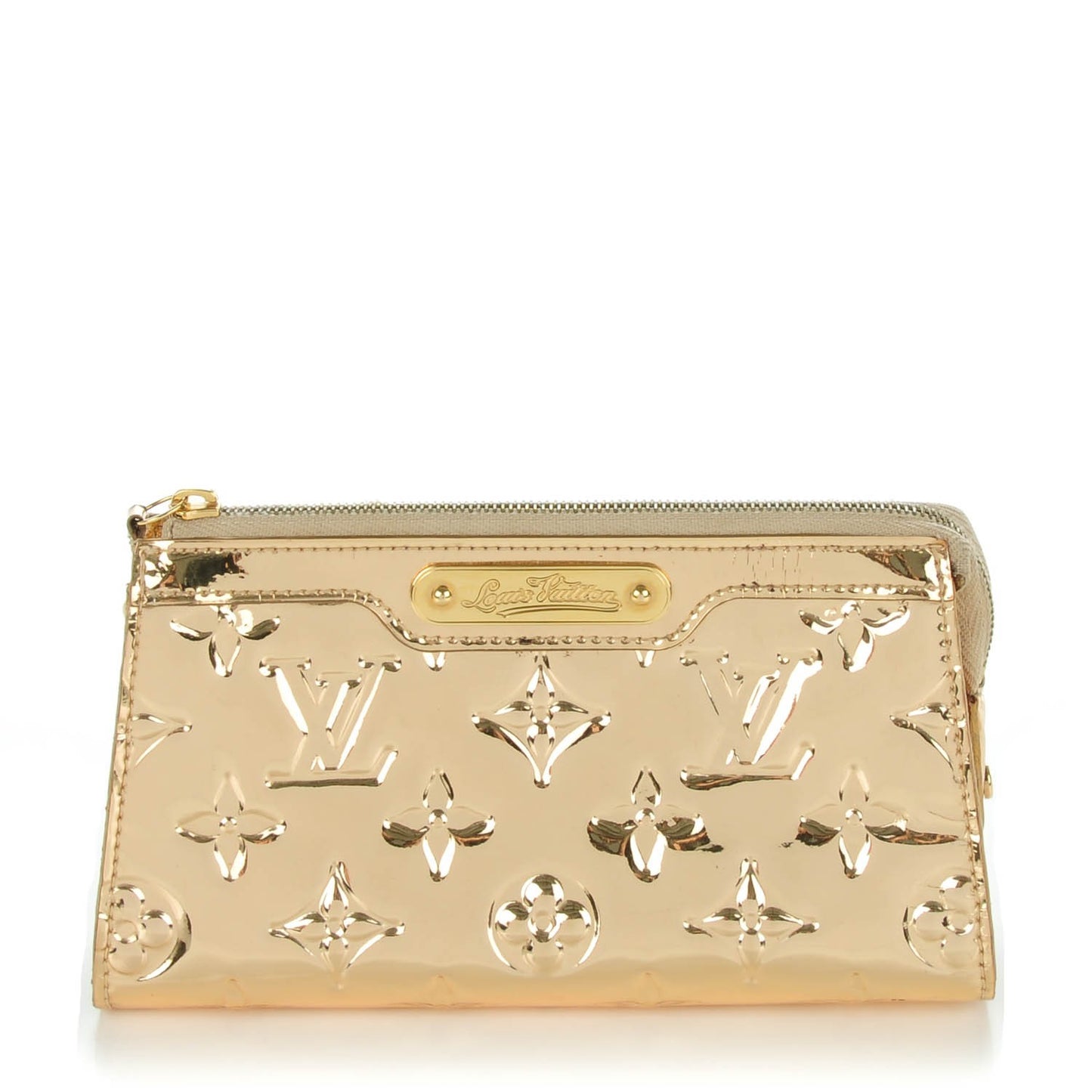 Monogram Miroir Trousse Cosmetic Bag Gold