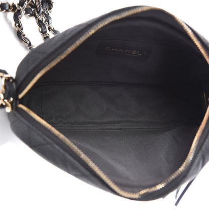Chanel Iridescent Caviar Quilted Small Coco Tassel Camera Case Black 5 of 9