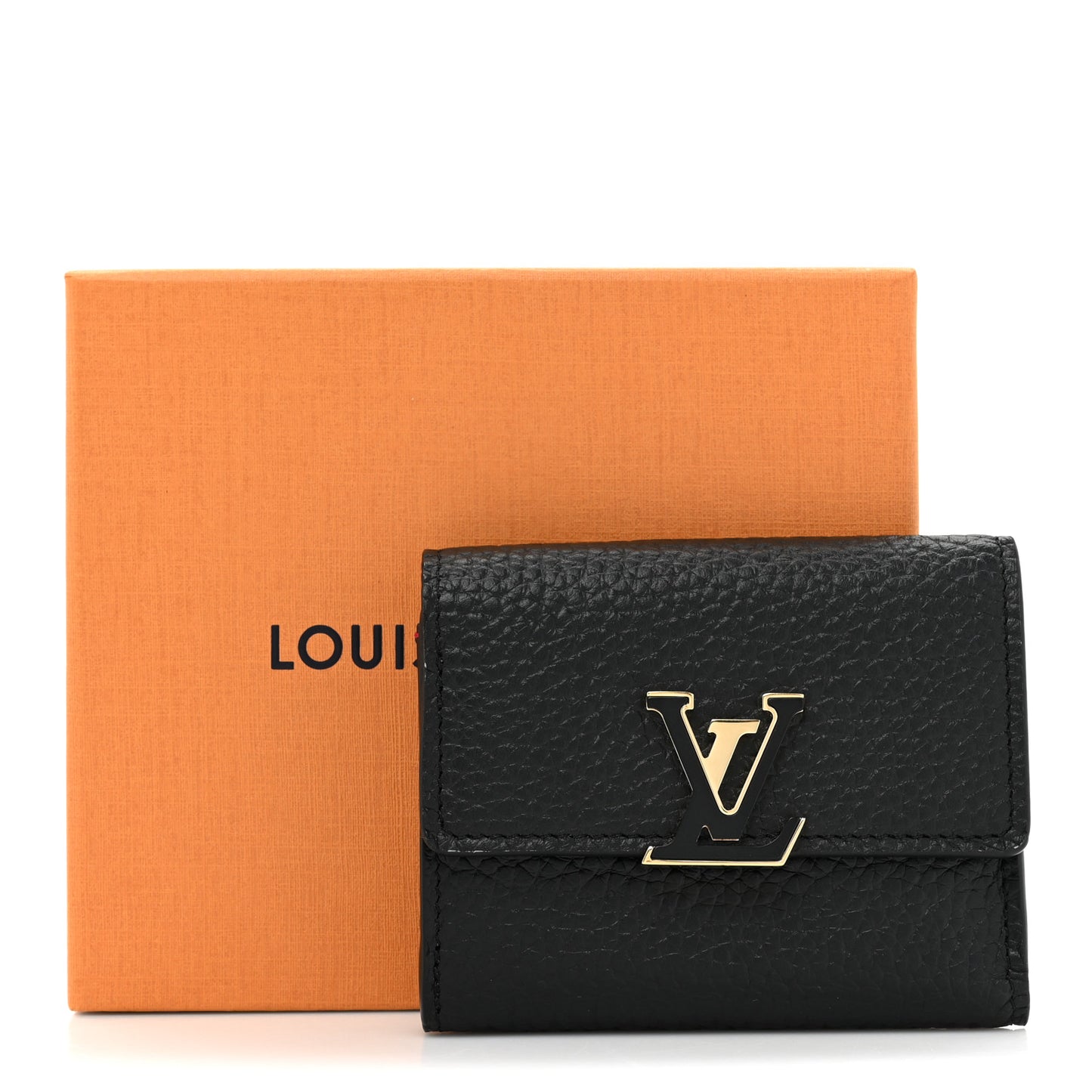 Taurillon Capucines XS Wallet Black