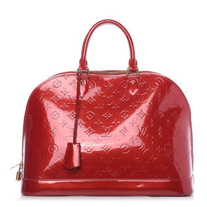 Louis Vuitton Vernis Alma GM Pomme D'Amour 1 of 13