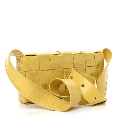 Bottega Veneta Paper Calfskin Intrecciato Stretch Cassette Buttercup 3 of 5
