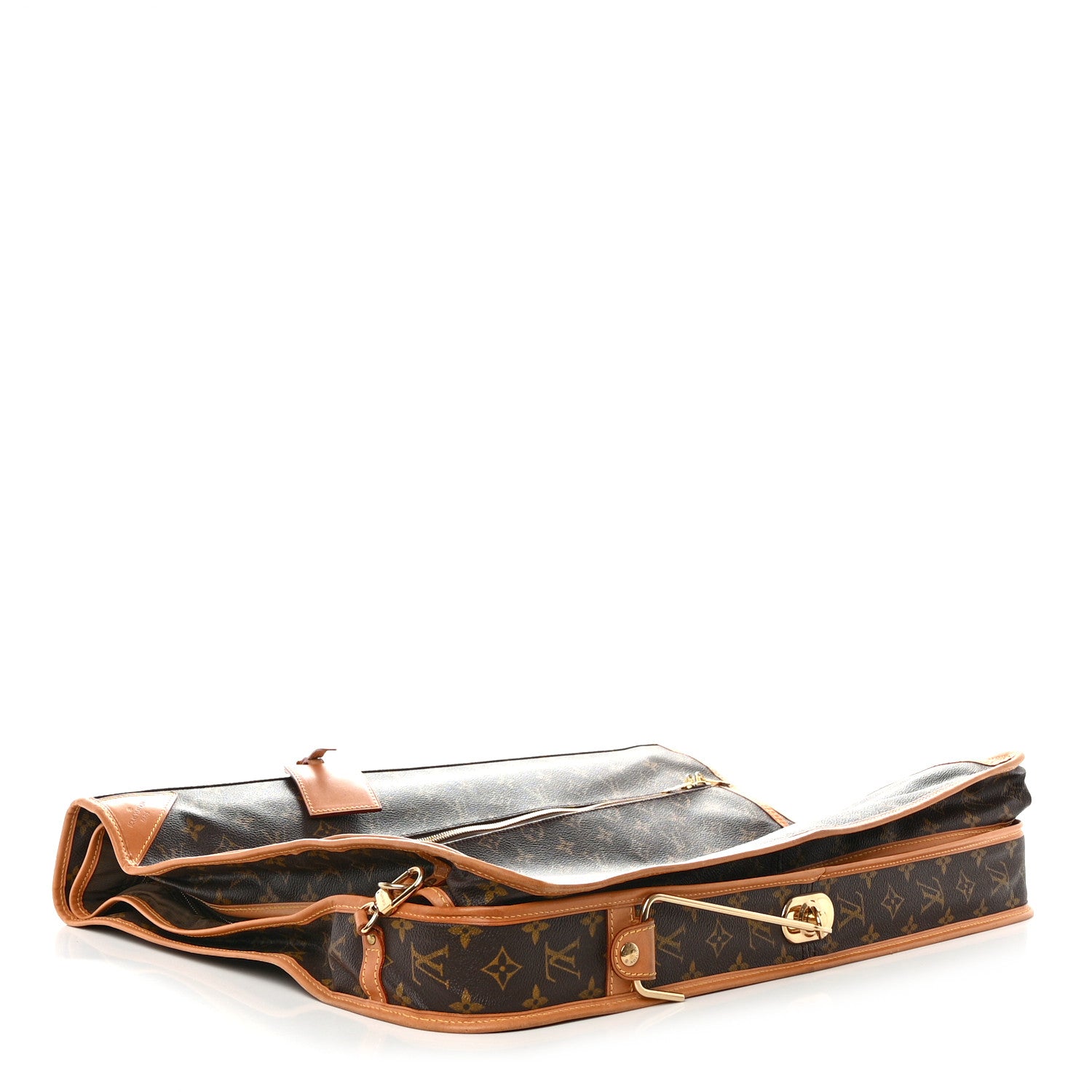 Louis Vuitton Monogram Garment Bag 2 Hangers 3 of 9