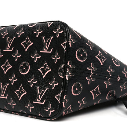 Louis Vuitton Monogram Fall For You Neverfull MM Black 10 of 12