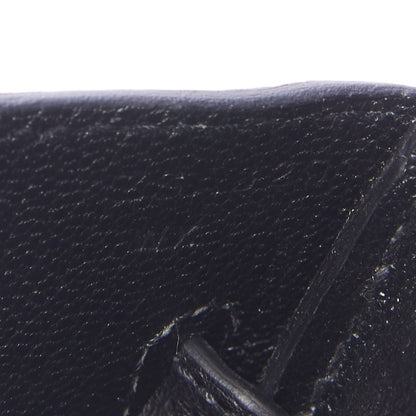 Hermes Ostrich Birkin 30 Black 21 of 33