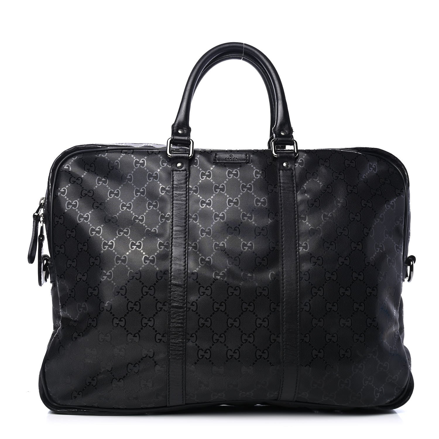 Gucci Imprime Monogram Medium Briefcase Black 1 of 5