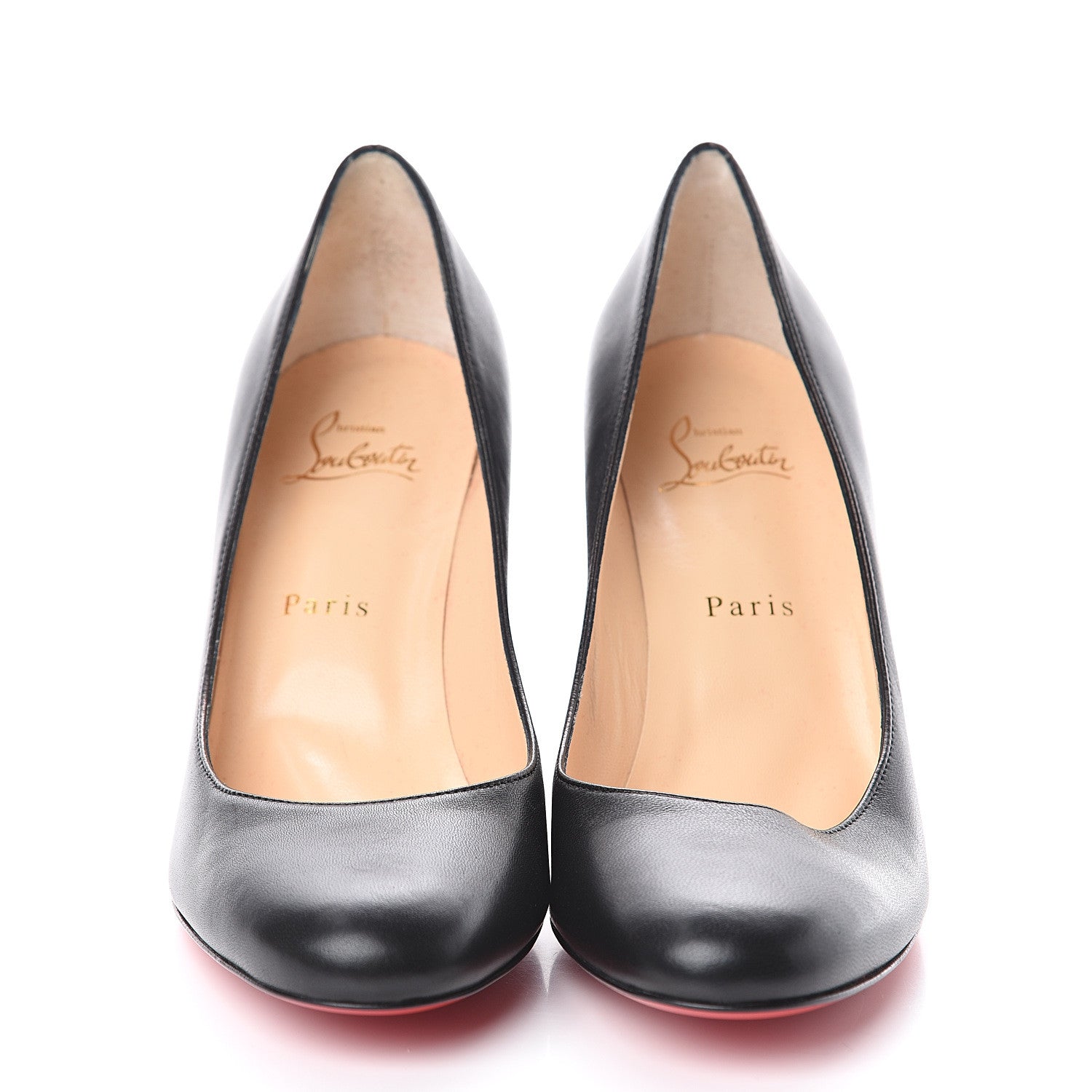 Christian Louboutin Nappa Studded Marimalus 85 Pump 38.5 Black 2 of 7