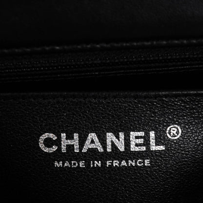 Chanel Lambskin Quilted Mini Rectangular Flap Black 7 of 8