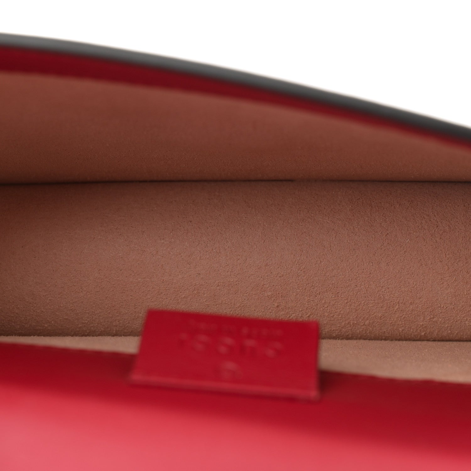 Gucci Calfskin Super Mini Sylvie Chain Shoulder Bag Hibiscus Red 5 of 14