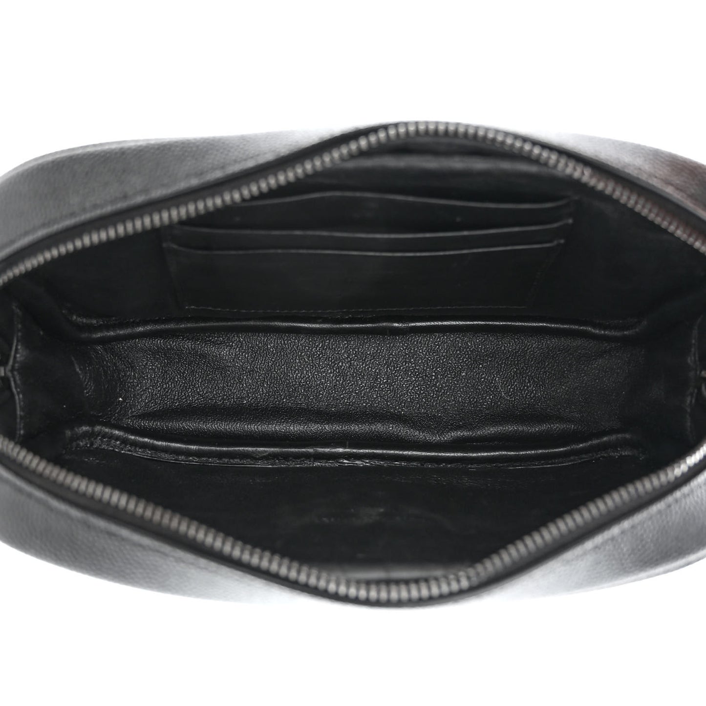 Grain De Poudre Matelasse Monogram Mini Lou Camera Bag Black