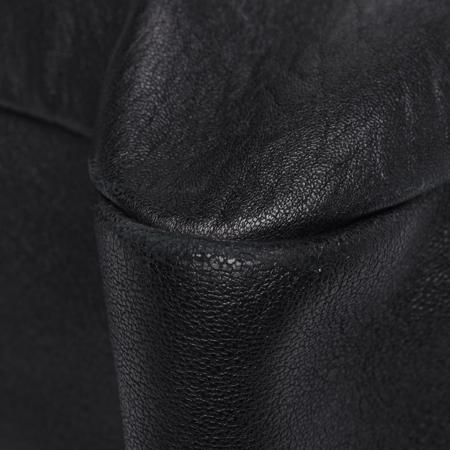 Sheepskin Vanessa Chain Shoulder Bag Black
