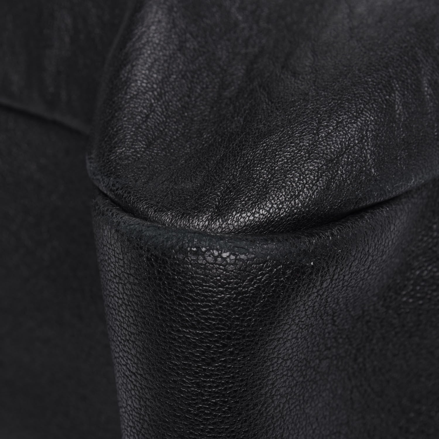 Chloe Sheepskin Vanessa Chain Shoulder Bag Black 17 of 23