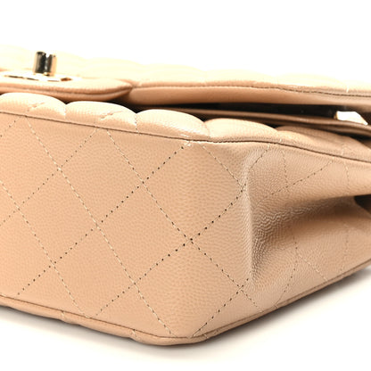 Chanel Caviar Quilted Small Double Flap Beige 7 of 10