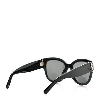 Saint Laurent Acetate Cateye Sunglasses SL M95 F Black 4 of 8