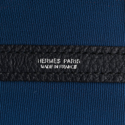 Hermes Toile Officier Negonda Garden Party 36 MM Abricot Bleu Nuit 5 of 8