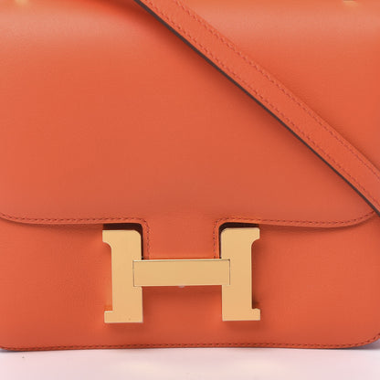 Hermes Swift Constance 18 Orange Poppy 8 of 11