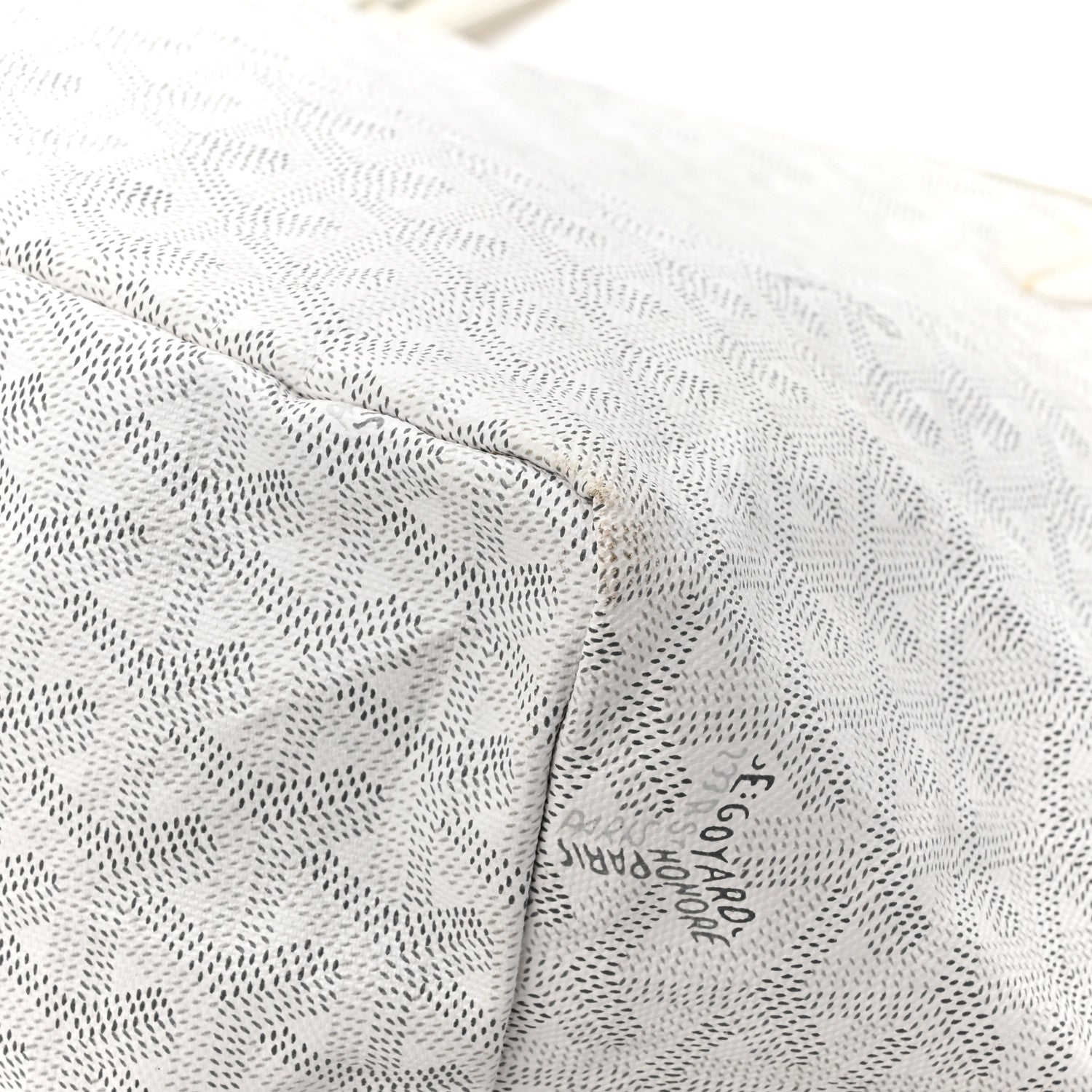 Goyard Goyardine Saint Louis PM White 20 of 20