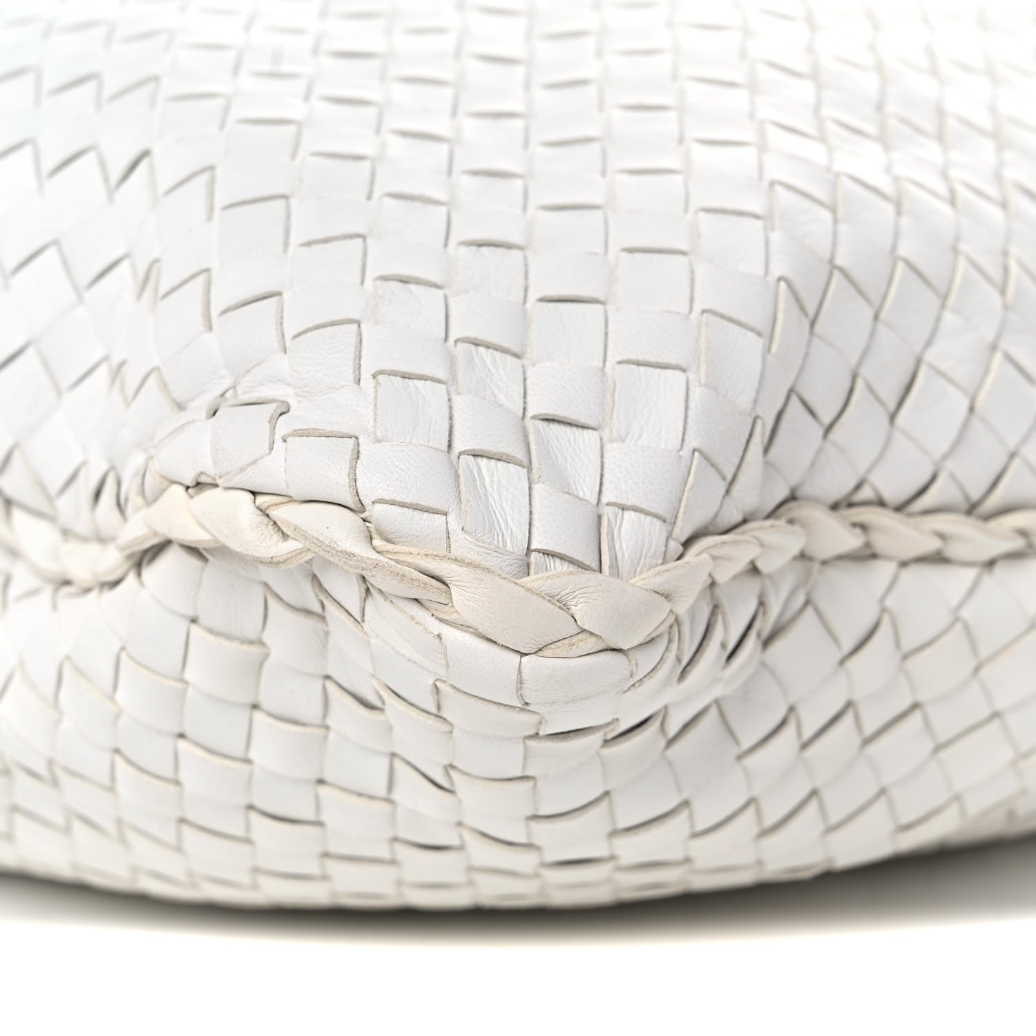 Bottega Veneta Nappa Intrecciato Maxi Veneta Hobo White 8 of 12