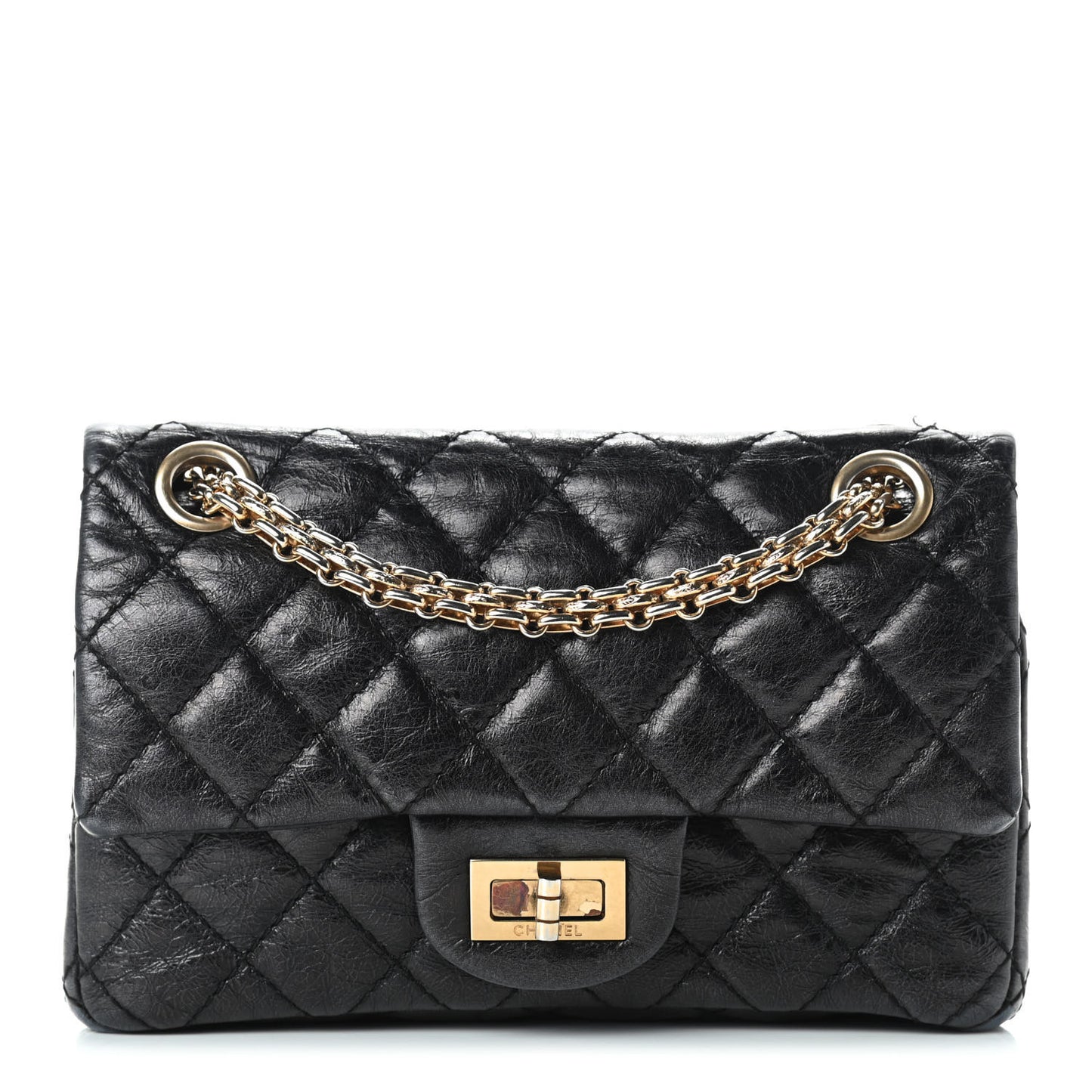 Quilted 2.55 Reissue 224 Flap Black
