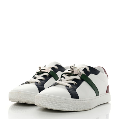 Hermes Calfskin Day Sneakers 41 Multicolor White 3 of 8